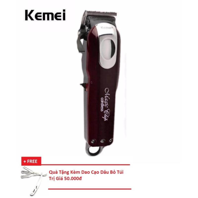 Tông đơ cắt tóc chuyên nghiệp kemei 2600 (Tặng kèm dao cạo râu đa năng bỏ túi) nhập khẩu