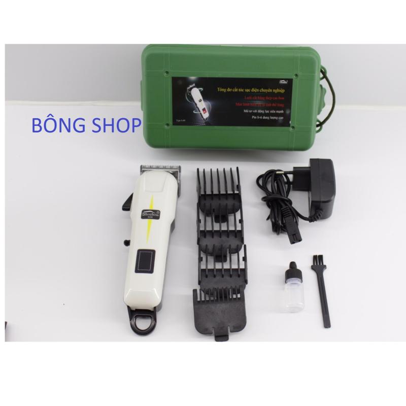 Tông Đơ sạc pin chuyên nghiệp SHOUHOW S-09 ( Trắng )