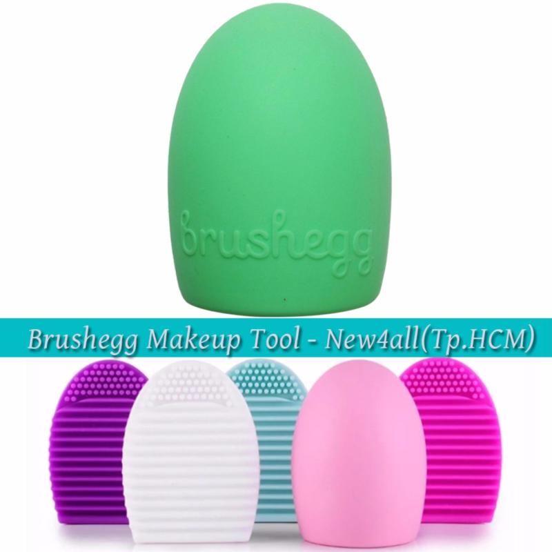 Trứng làm sạch cọ trang điểm Brushegg Cleaning Tools - Cleaning Makeup Brush (Xanh)