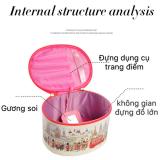 [HCM]TÚI ĐỰNG MỸ PHẨM HOẠ TIẾT CUTE