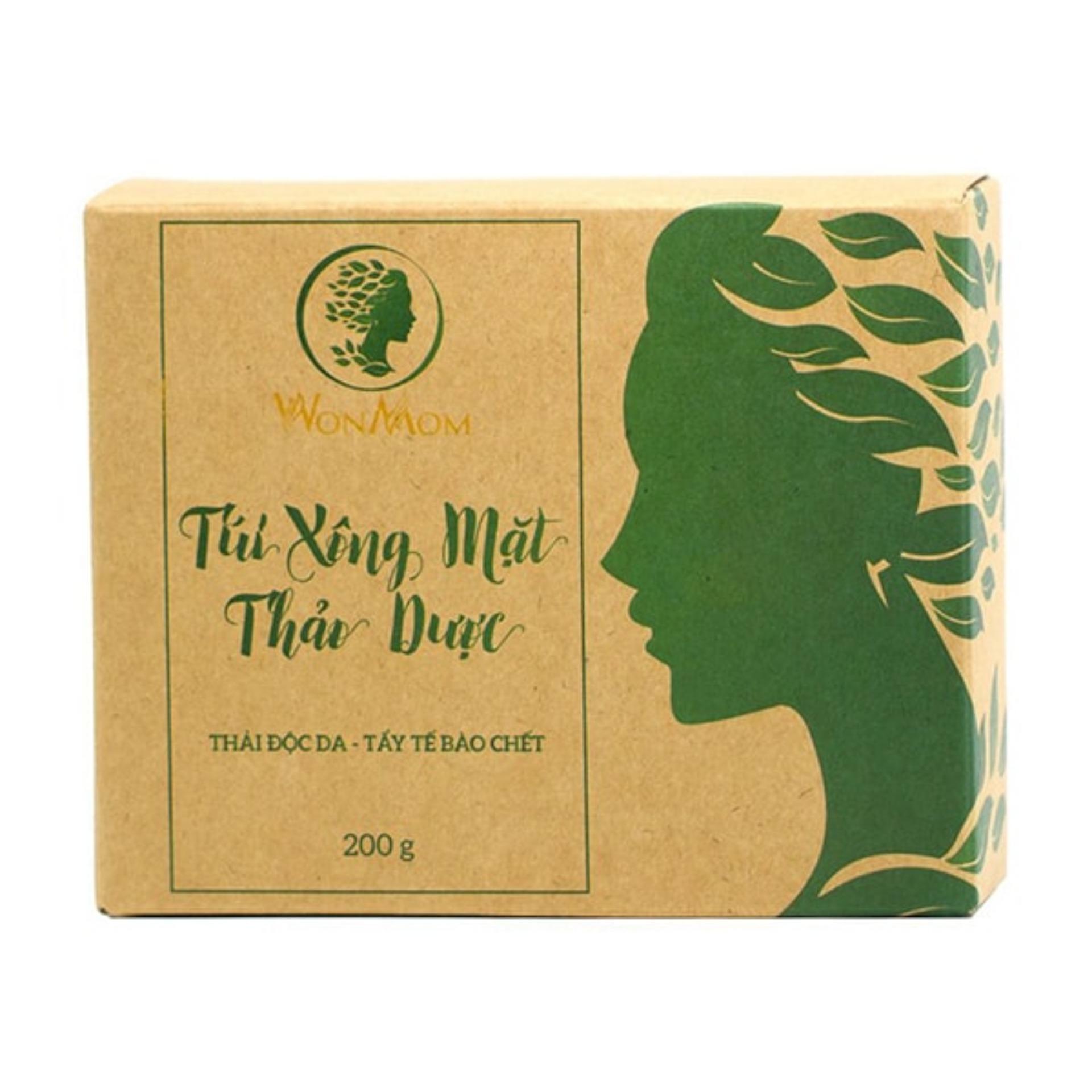 Túi xông mặt thảo dược Wonmom - Chính hãng