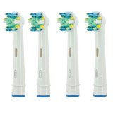 Vỉ 4 đầu bàn chải đánh răng máy Oralb BraUn