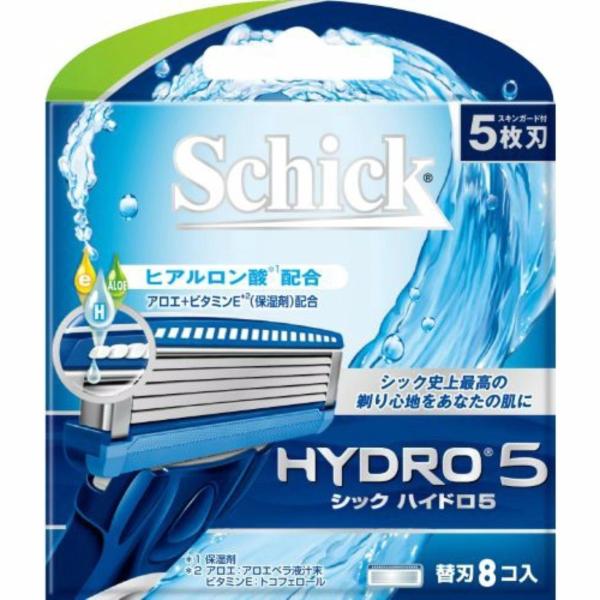 Vỉ 8 lưỡi dao Schick Hydro 5 - Japan
