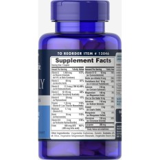 Tăng cường sức khỏe cho nam giới Vitamin và khoáng chất cho nam giới Puritans Pride One Daily Mens Multivitamin 100 viên HSD 01/2020