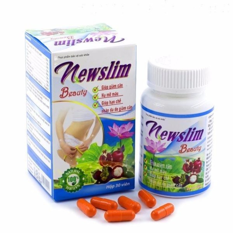 Viên uống Newslim Beauty giảm cân đẹp da 30 viên