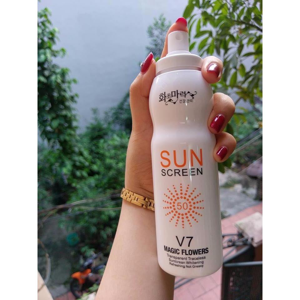 Xịt chống nắng Hàn Quốc V7