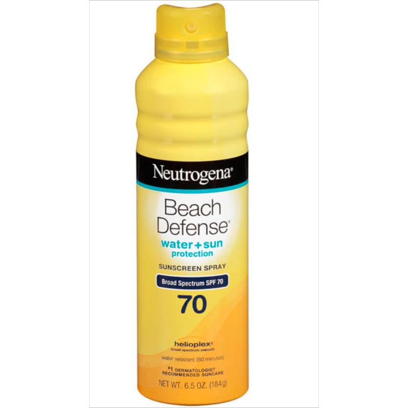 Xịt Chống Nắng Neutrogena Beach Defense Sunscreen Spray Broad Spectrum SPF 70 184g nhập khẩu