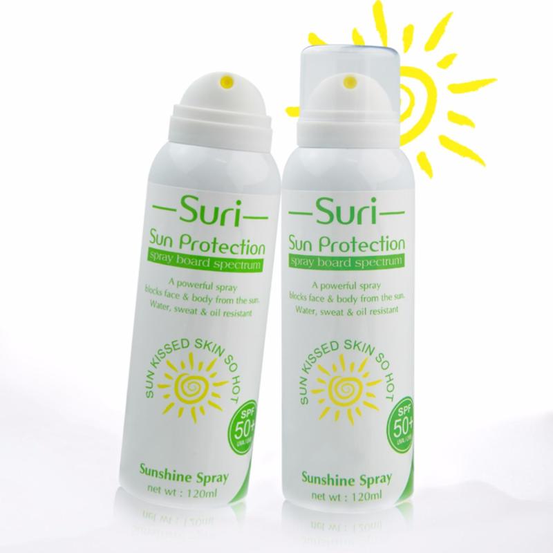Xịt chống nắng toàn thân không nhờn rít Suri Sun Protection Spray Board Spectrum Spf50++ Hàn Quốc 120ml - Hàng chính hãng nhập khẩu