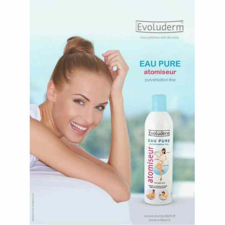 Xịt khoáng EVOLUDERM Atomiseur Eau Pure 400ml