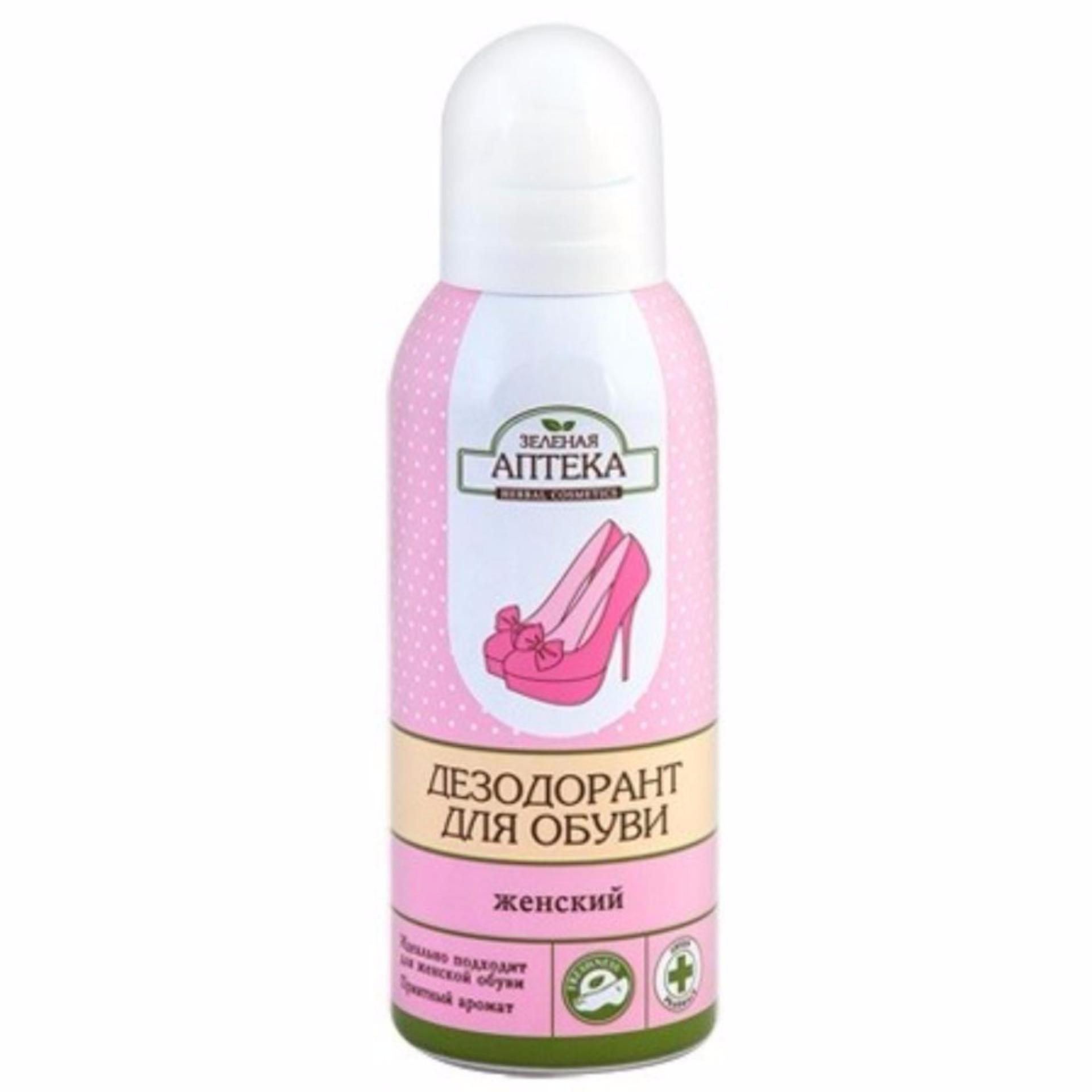 Xịt khử mùi hôi chân hôi giày Apteka Nga cho Nữ 150ml