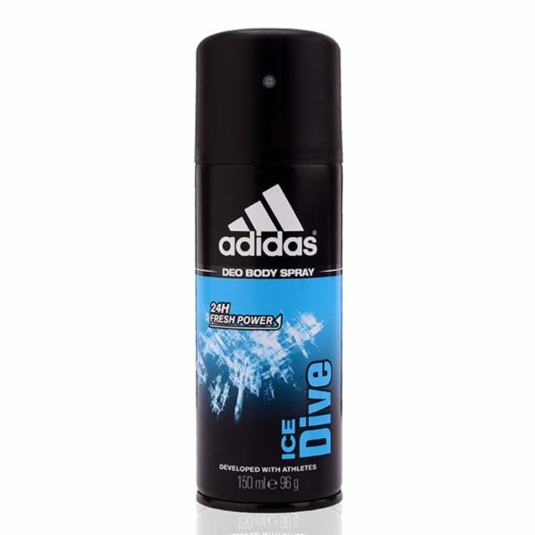 Xịt khử mùi nam Adidas Deo Body Spray 24H Fresh Power 150ml #Ice Dive