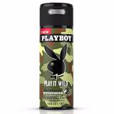 Xịt Khử Mùi Nam PlayBoy PLAY IT WILD - 150mL