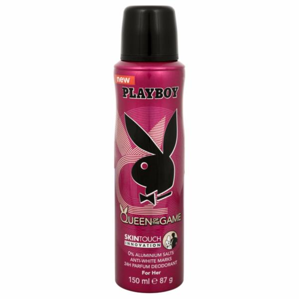 Xịt thơm toàn thân cho nữ Playboy 24h Parfum Deodorant for Her - Queen of the Game 150ml
