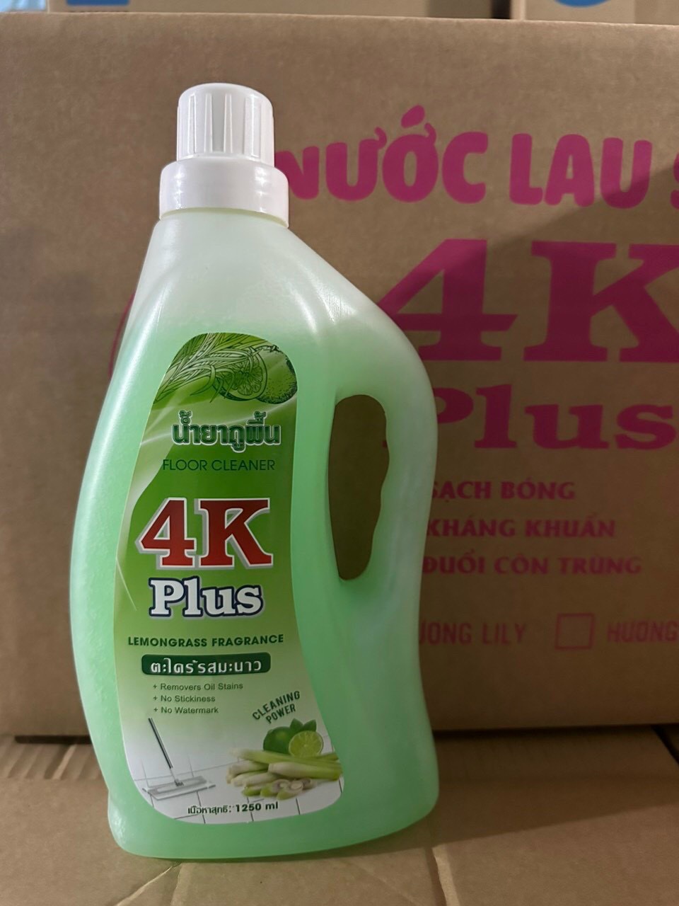 Nước lau sàn 4K Plus 1250ml