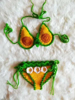 Bikini handmade cho bé BKN02
