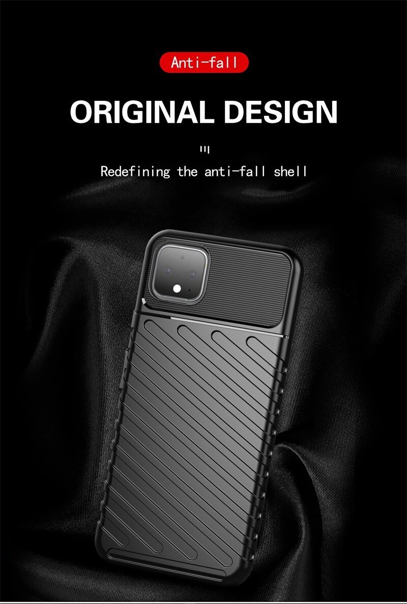 [LaoHac Store] Ốp Lưng Chống Sốc Dạng Vân Chéo Dành Cho Google Pixel 4/4XL