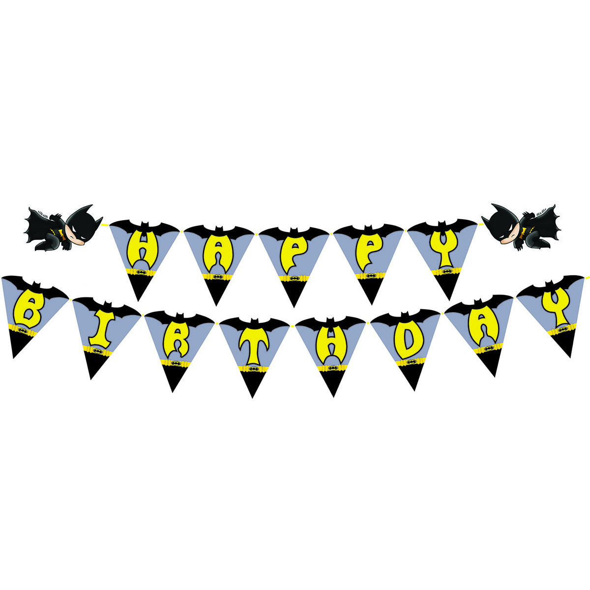 Dây treo trang trí Happy Birthday ép kim. Sản phẩm thiết kế tinh tế đẹp mắt Độ bền cao. Cam kết hàng chất lượng giá tốt