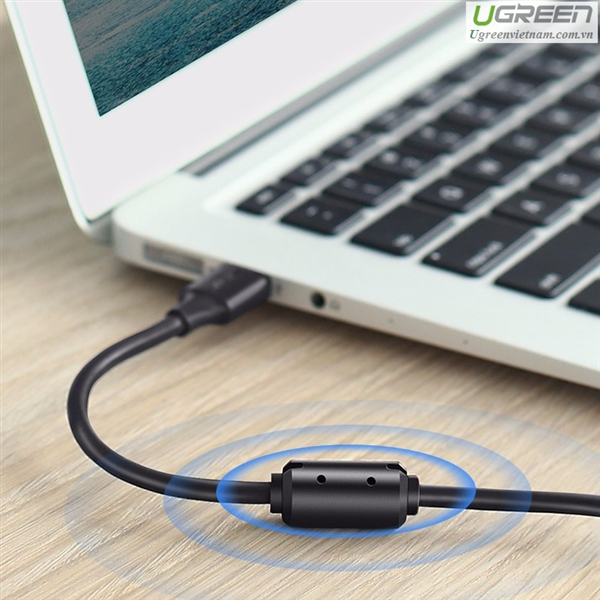 Cáp máy in USB 1,5m  Ugreen 10845 Chính Hãng