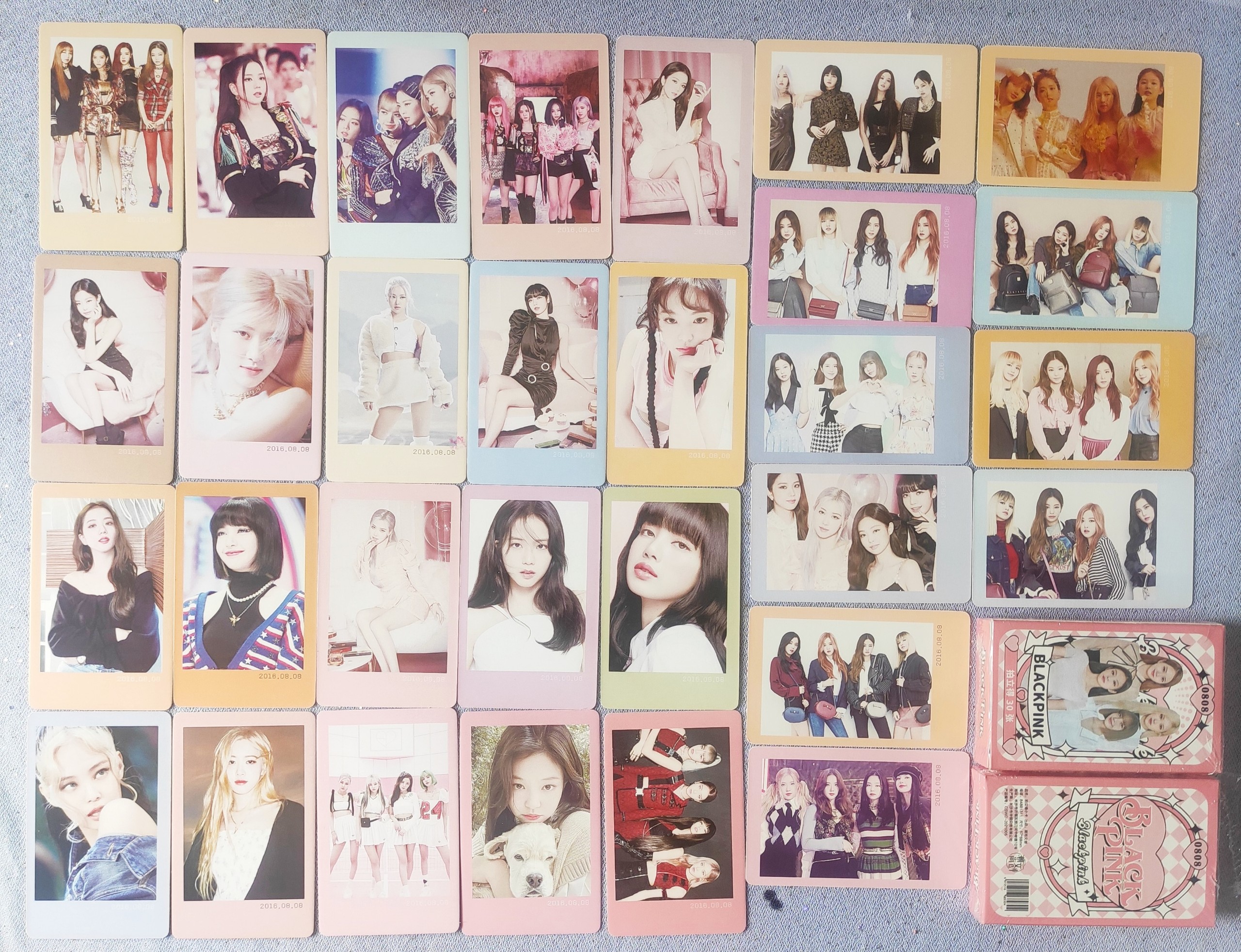 [Có sẵn] Hộp lomocard in ảnh BlackPink