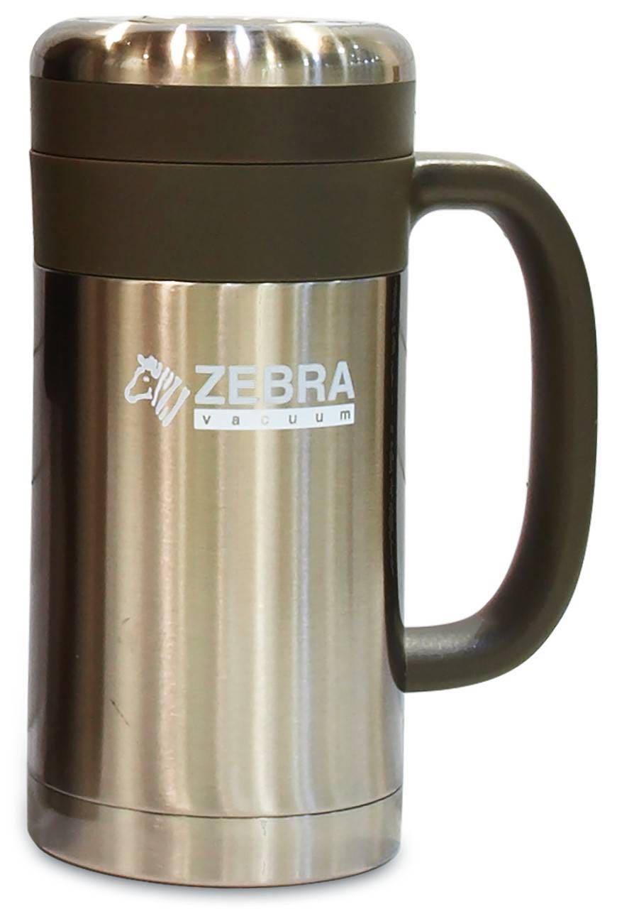 [HCM]CA GIỮ NHIỆT INOX PINIC 0.45L - 112907- ZEBRA THÁI LAN