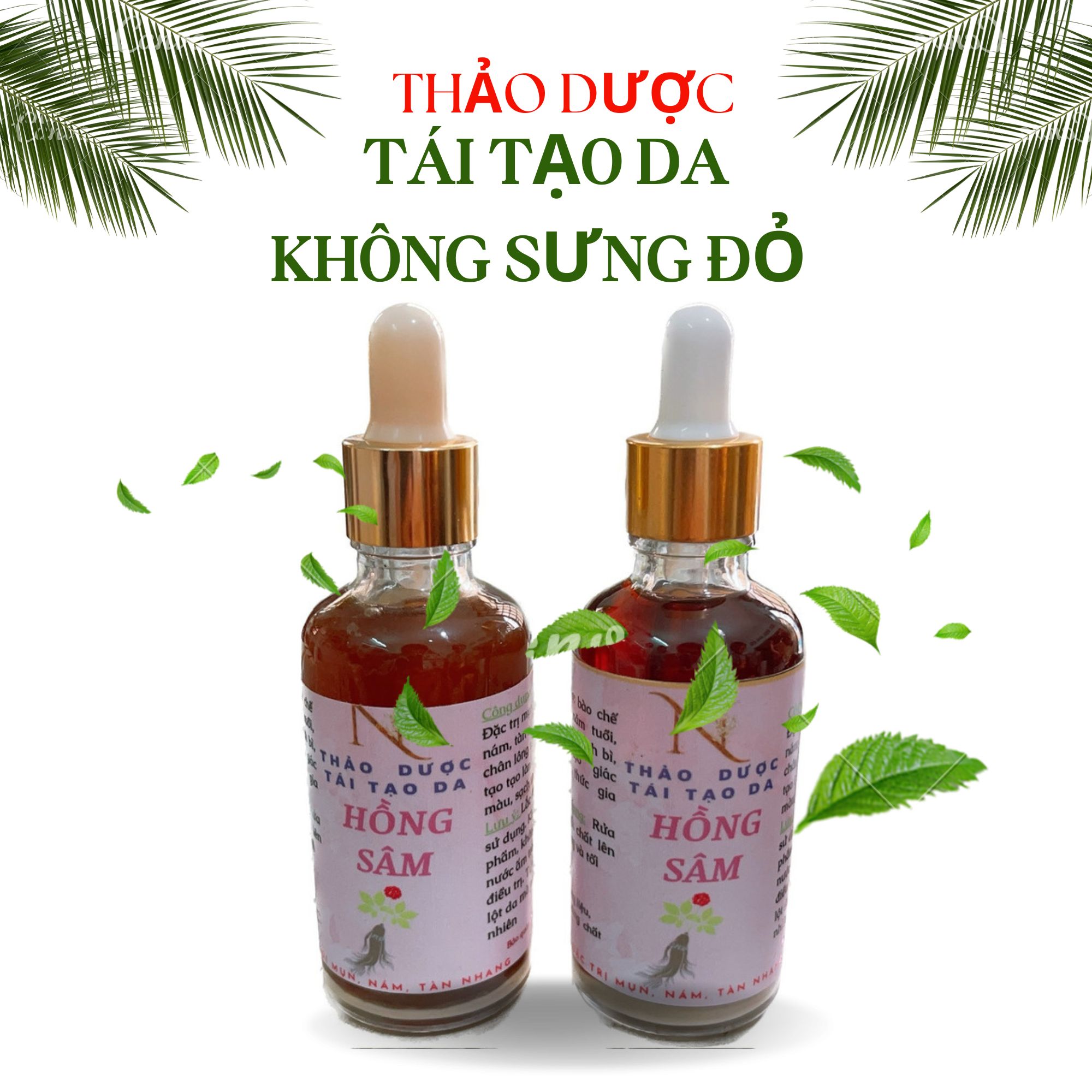 Combo Thuoc tái tạo k sưng đỏ chuyên mụn nám, tàn nhang, da k đều màu, tái tạo bong mạnh vip và Dưỡng sau tái tạo hồng da