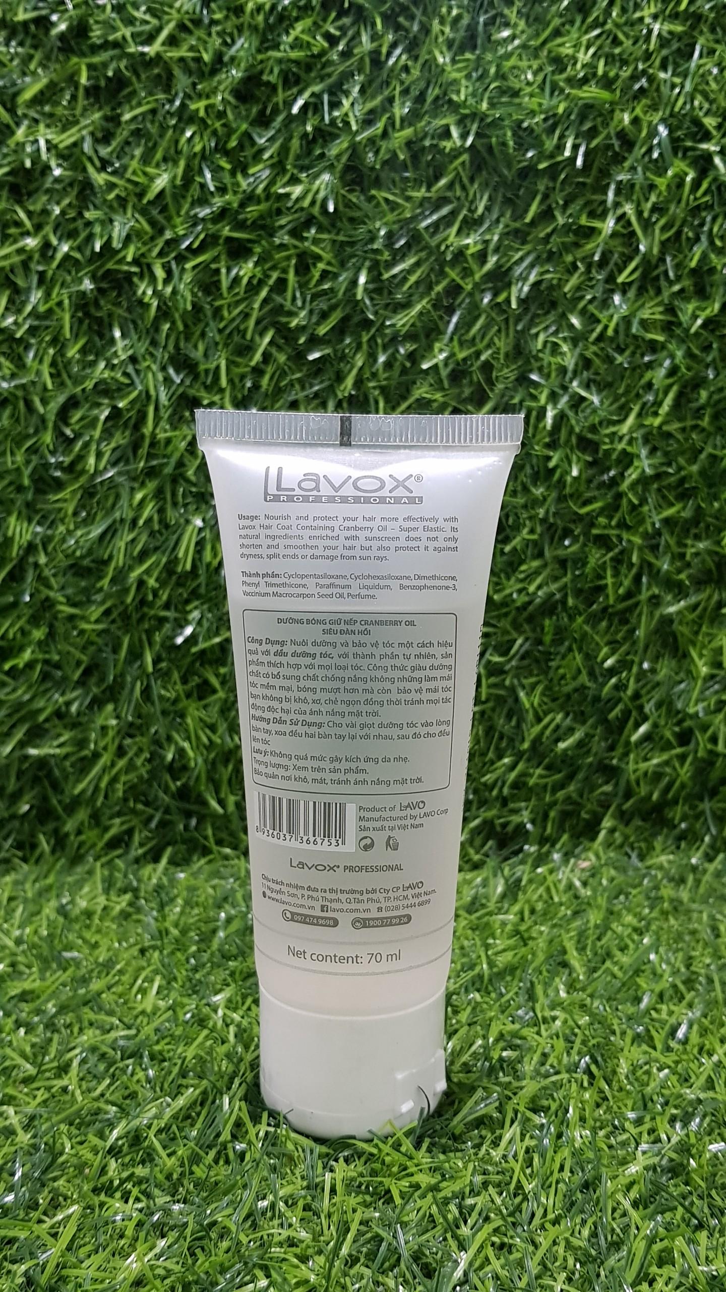 [HCM]Dầu dưỡng bóng tóc Lavox 70ml