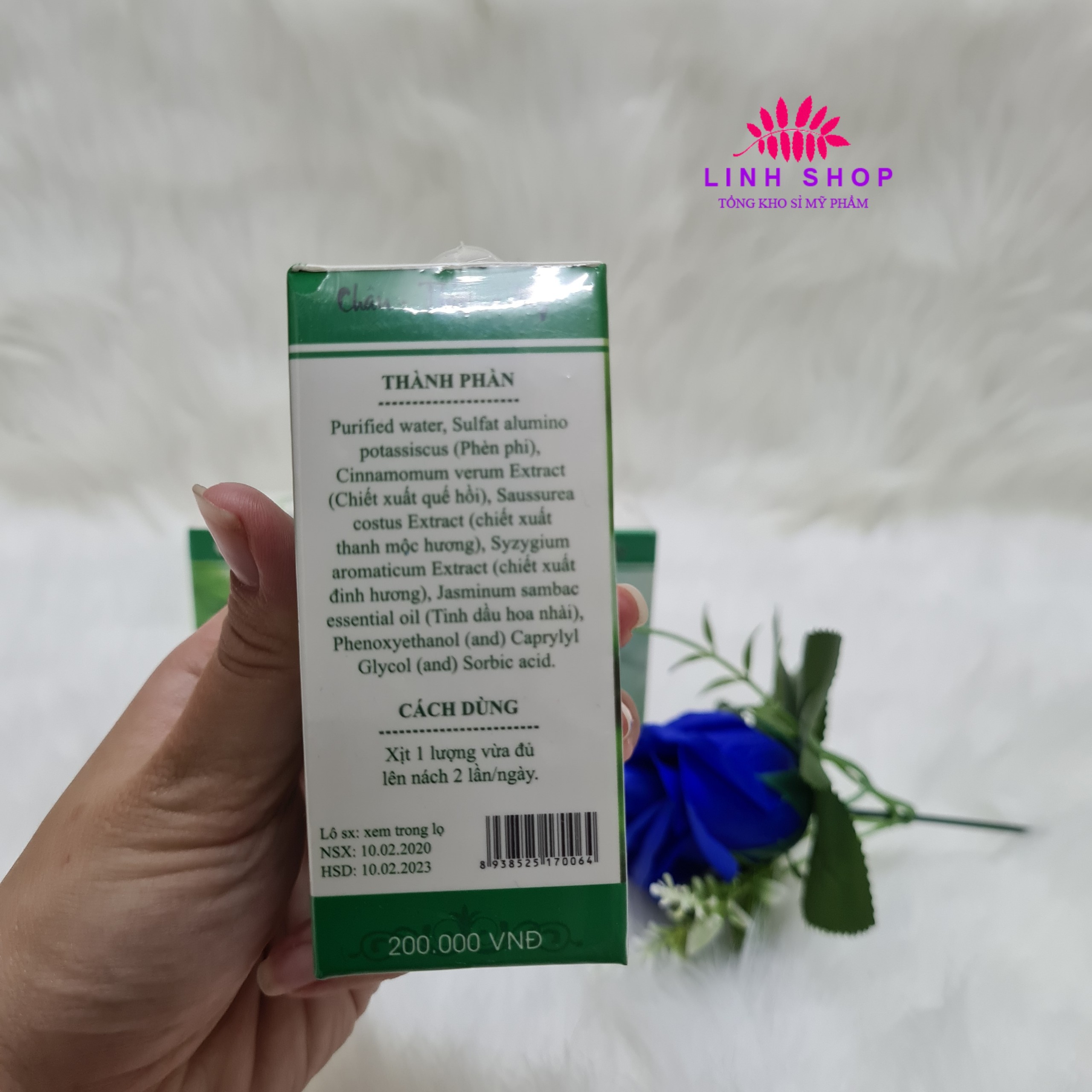 Hôi Nách Nữ Thanh Mộc Hương