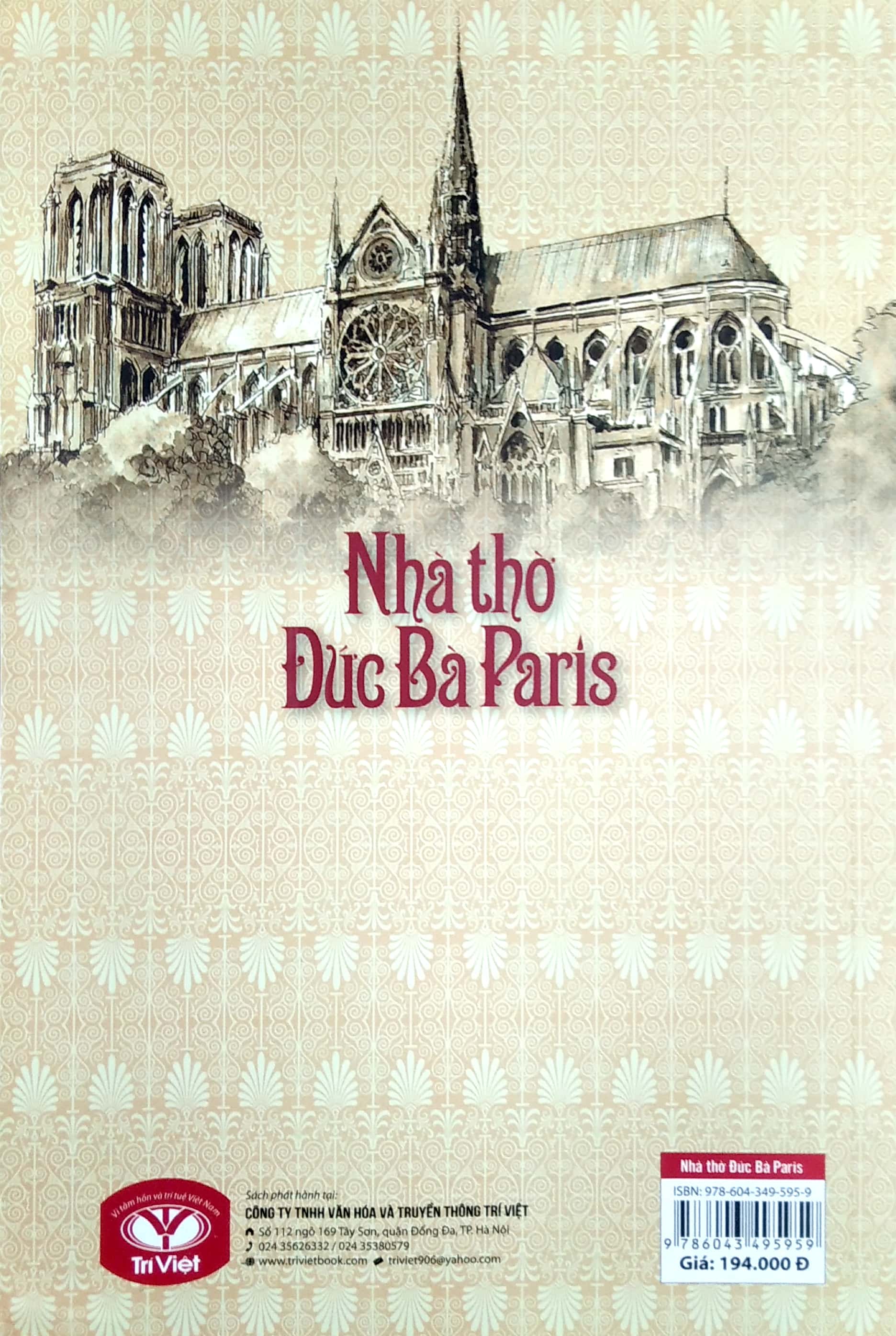 Sách Fahasa - Nhà Thờ Đức Bà Paris (Tái Bản 2022)