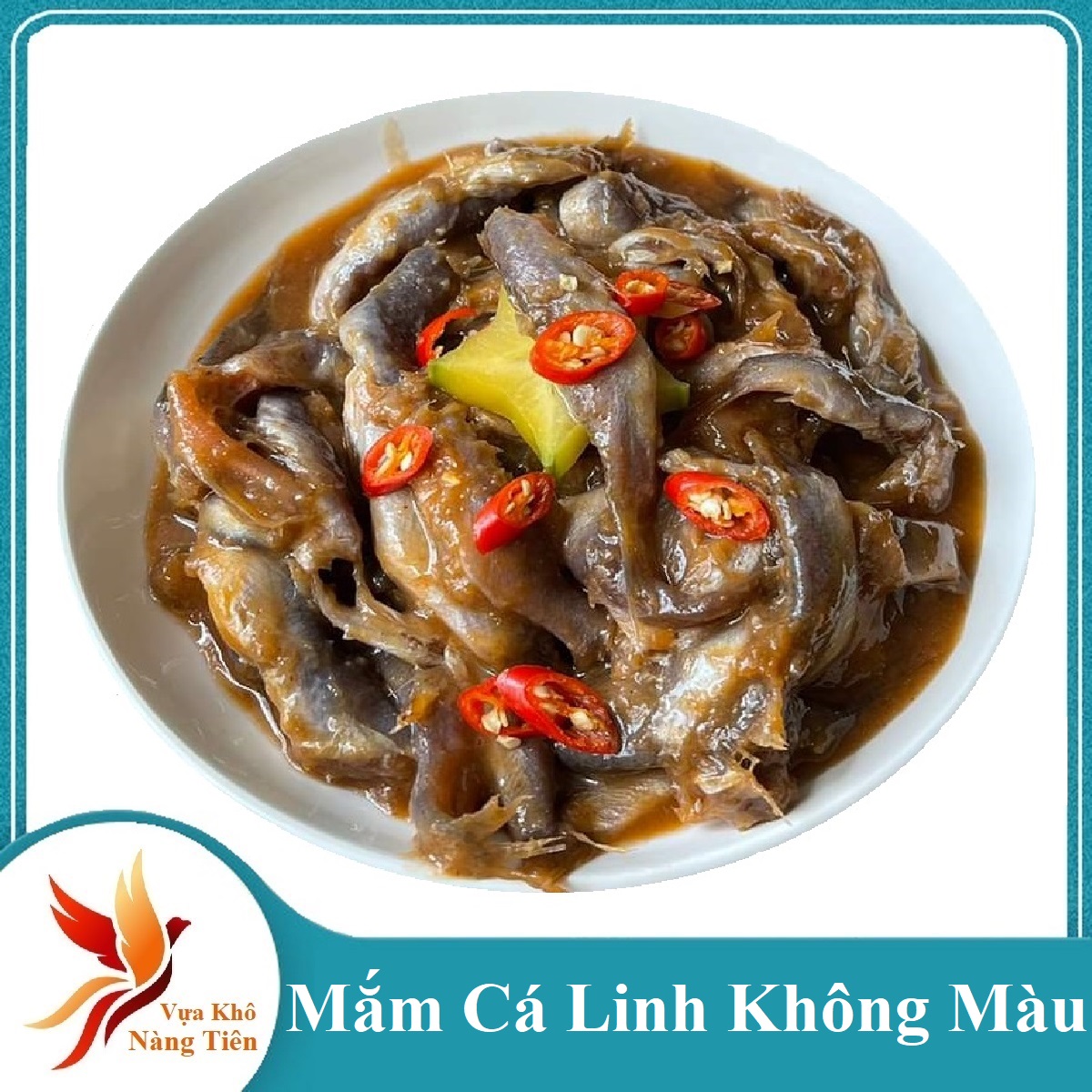 1 KG MẮM CÁ LINH - Nguyên Chất Không Pha Trộn, Không Tẩm Màu