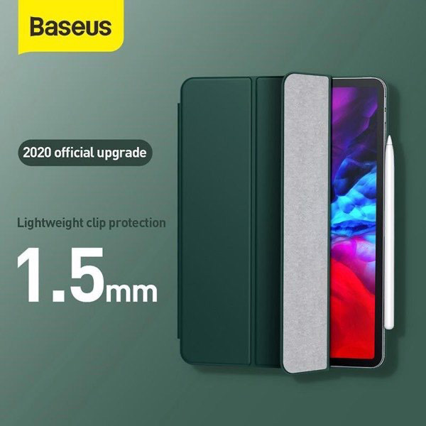 Bao da nam châm Baseus Simplism Magnetic Leather Case dùng cho iPad Pro 2020 (11’ và 12.9’, Magnetic Smart Case)
