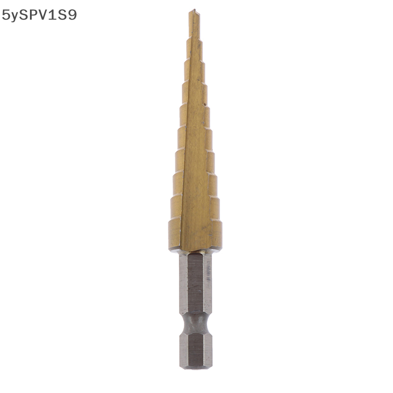 5yspv1s9 hitn mũi khoan bậc tráng 3-12mm mũi khoan tay cầm lục giác dụng cụ khoan kim loại