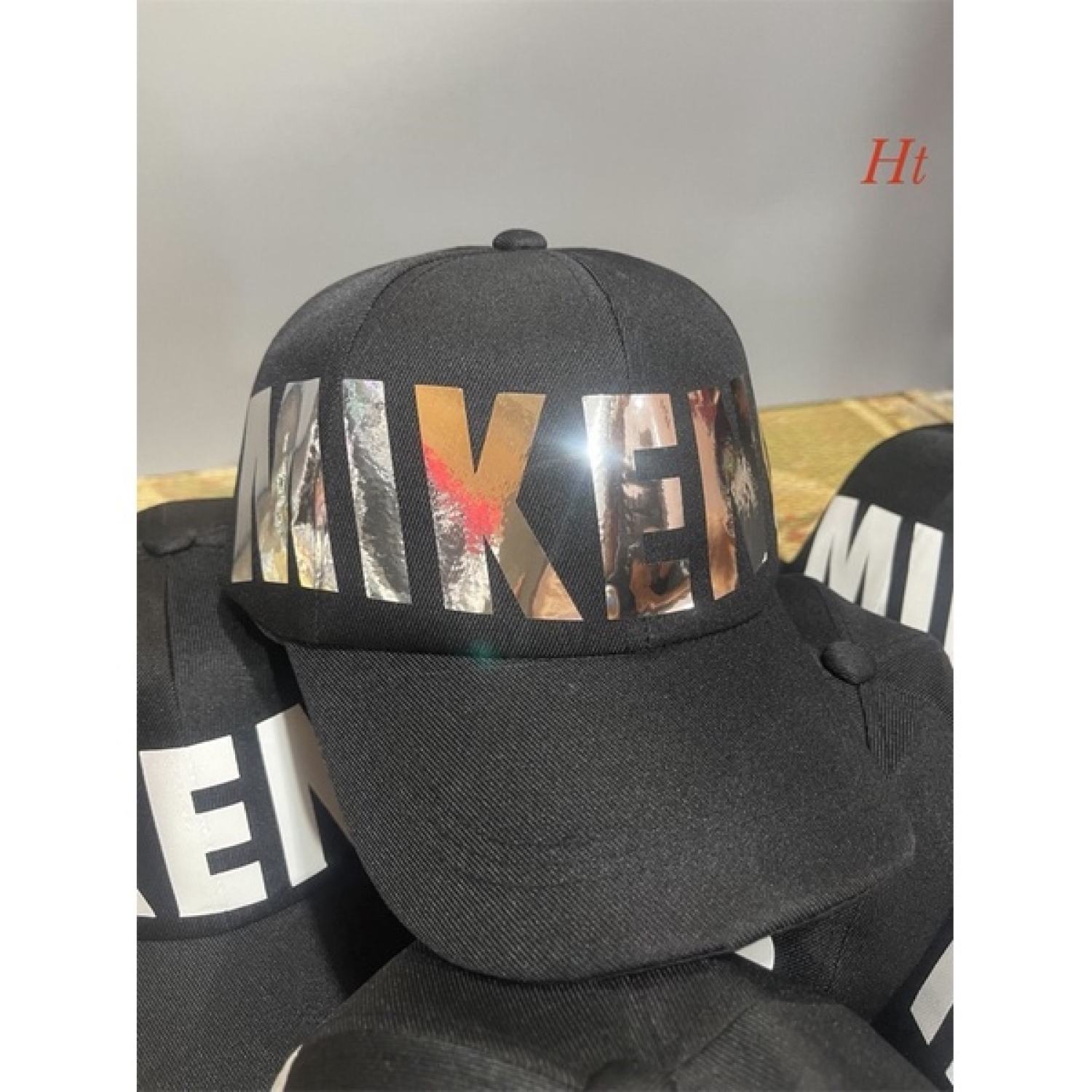 [FREESHIP] mũ mikenco lưỡi trai phản quang bạc