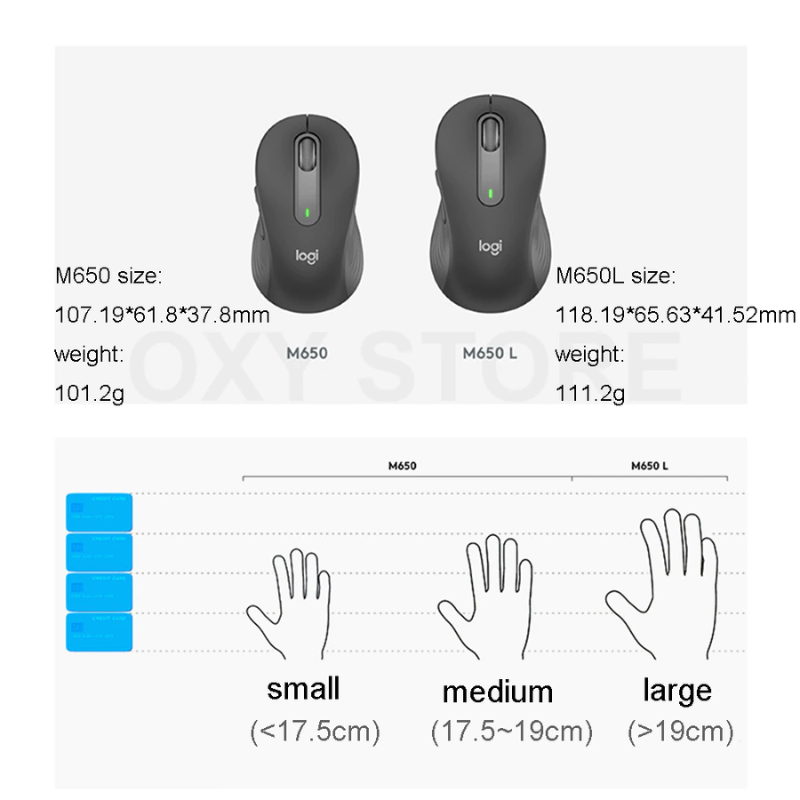 Chuột không dây Logitech SIGNATURE M650_M650L Wireless/Bluetooth