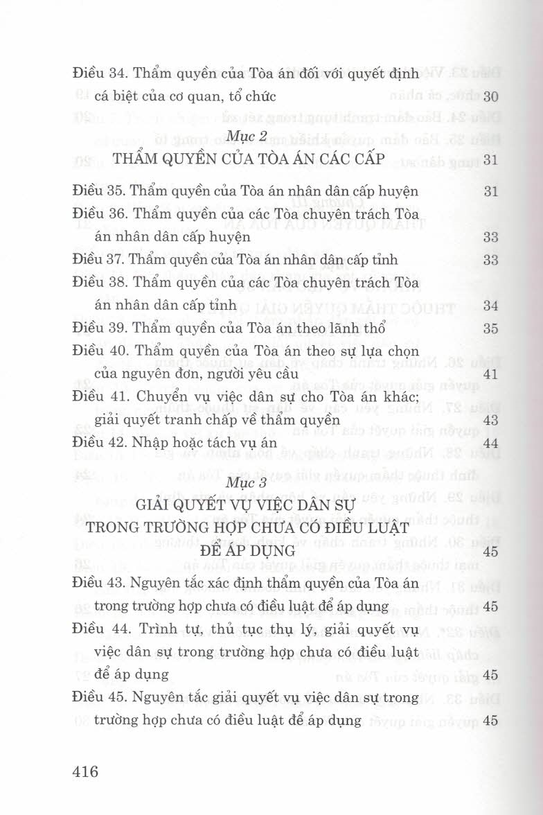 Bộ Luật Tố Tụng Dân Sự (Hiện Hành) (Sửa Đổi, Bổ Sung Năm 2019, 2020)