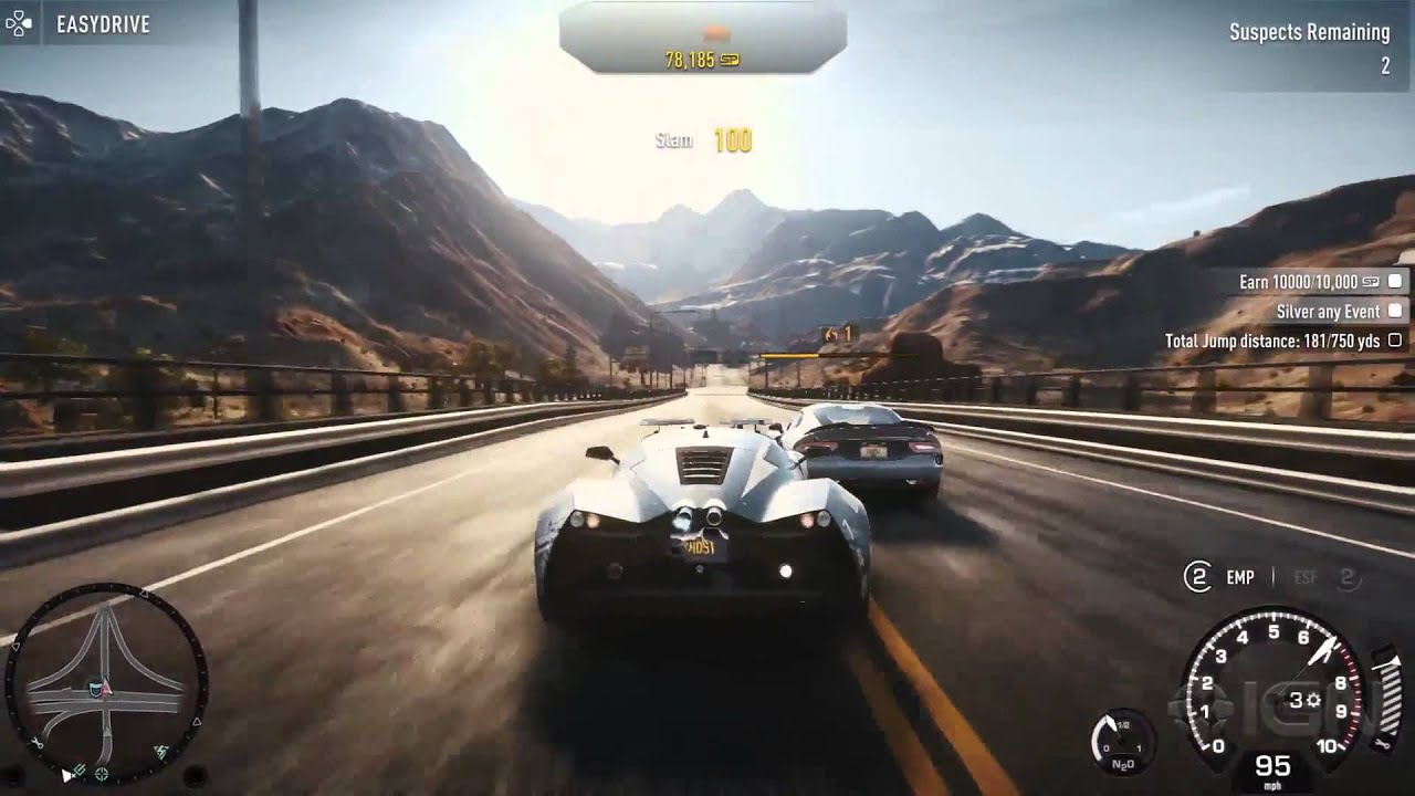 Đĩa game Need For Speed Rivals PS4