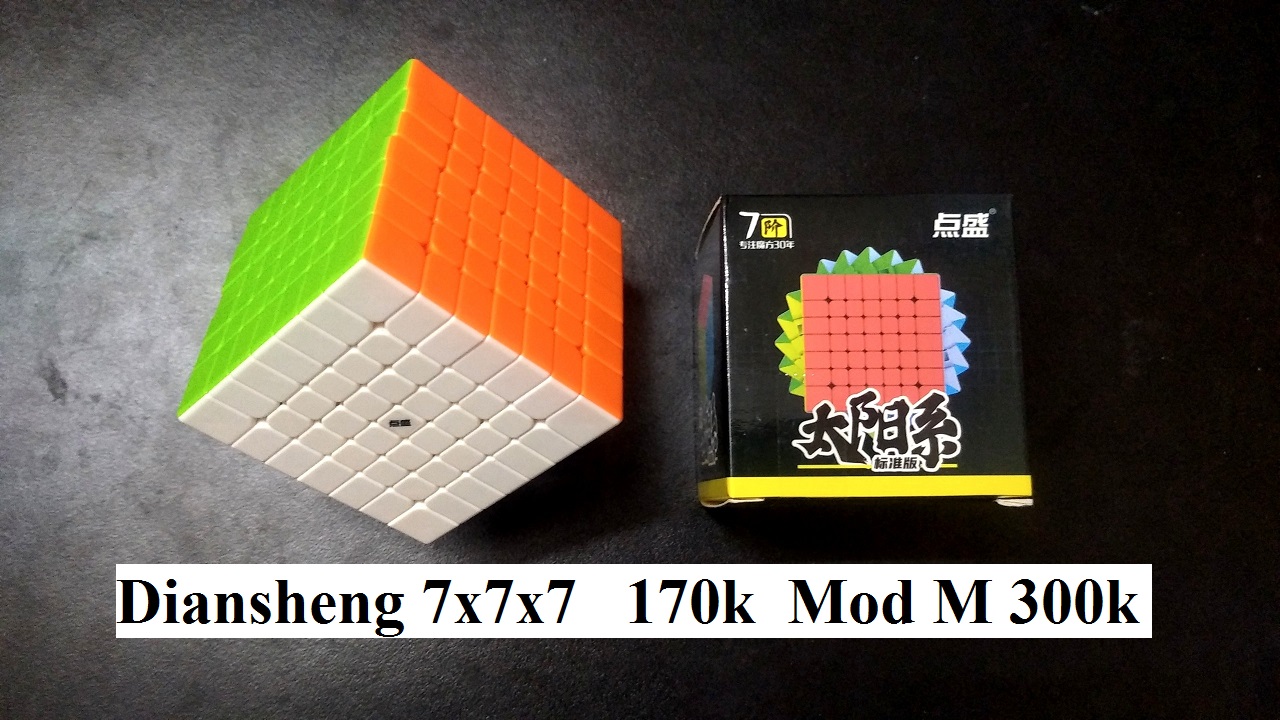 Rubik 6x6x6 Diansheng Stickerless Siêu Rẻ