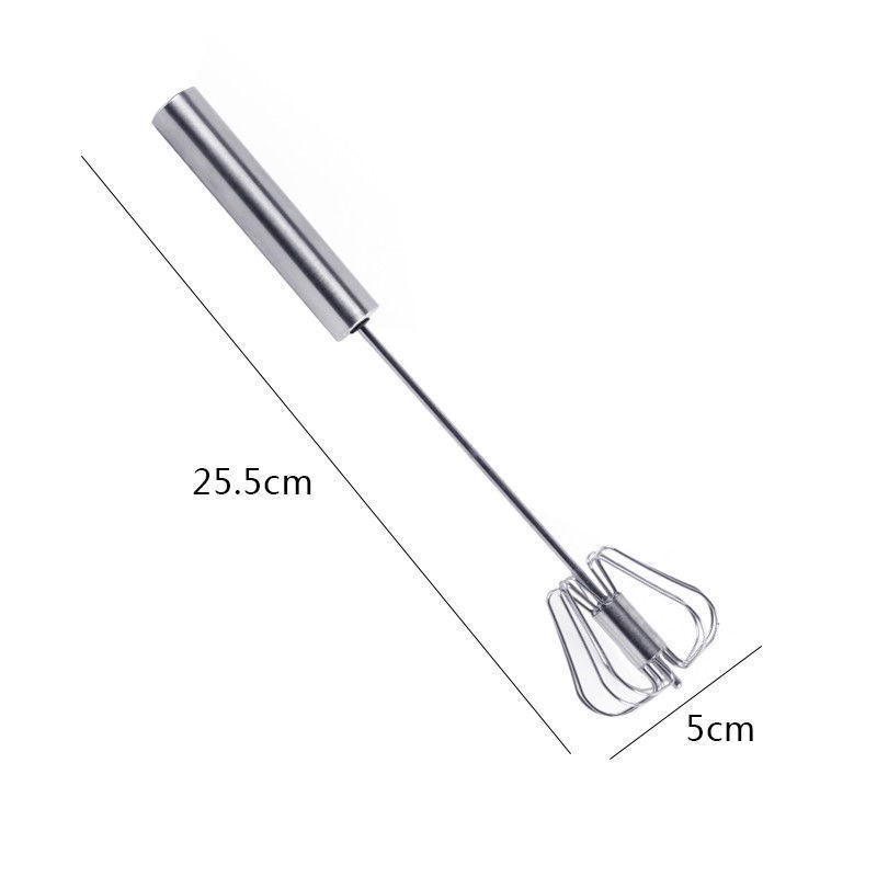 Cây Đánh Trứng , Đánh Bọt Cà Phê Inox Cầm Tay Tự Động