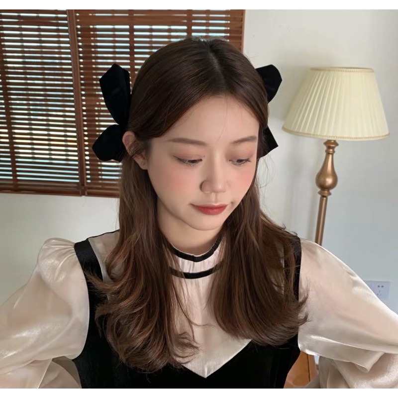 Nơ kẹp tóc Jisoo BLACKPINK