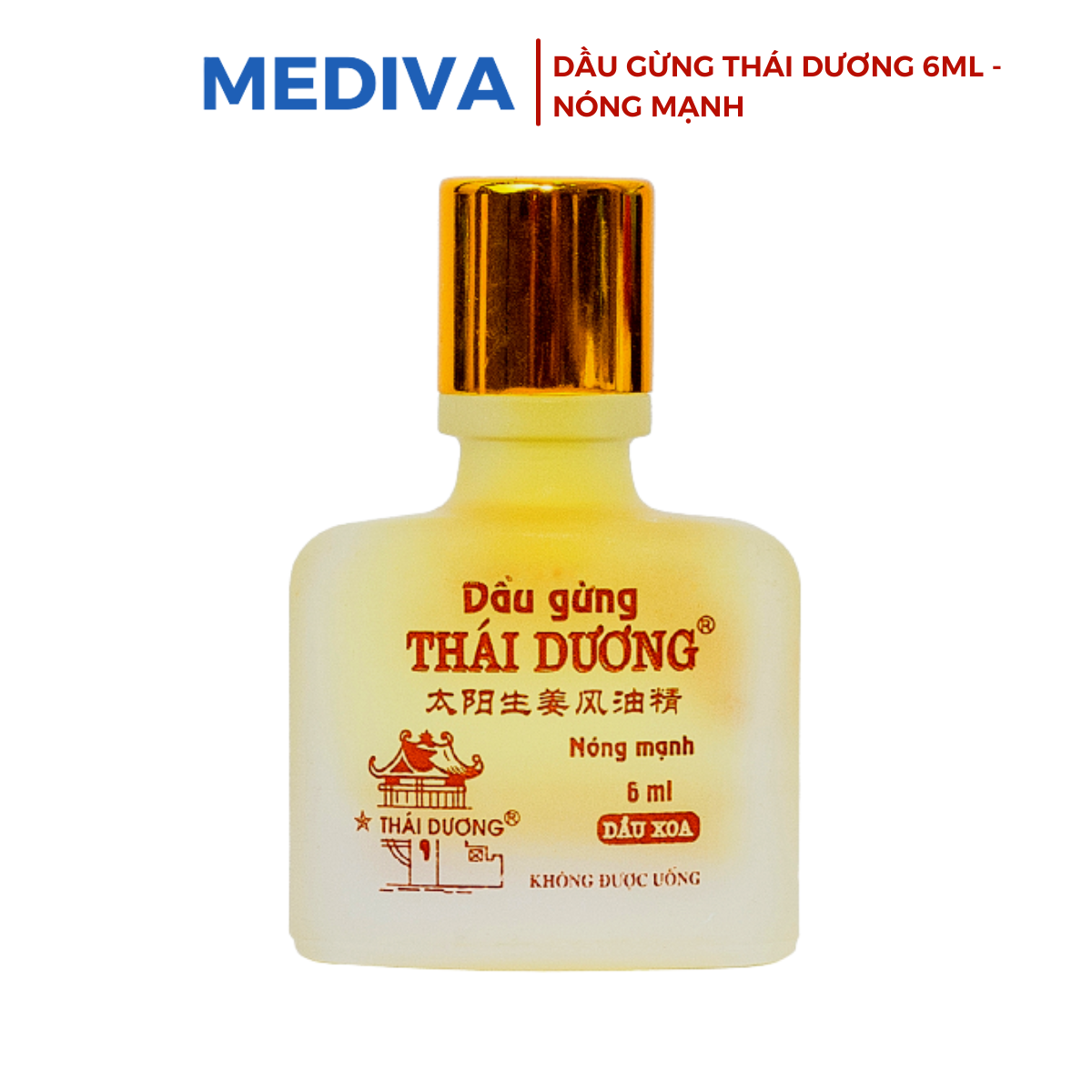 Dầu gừng Thái Dương 6ml