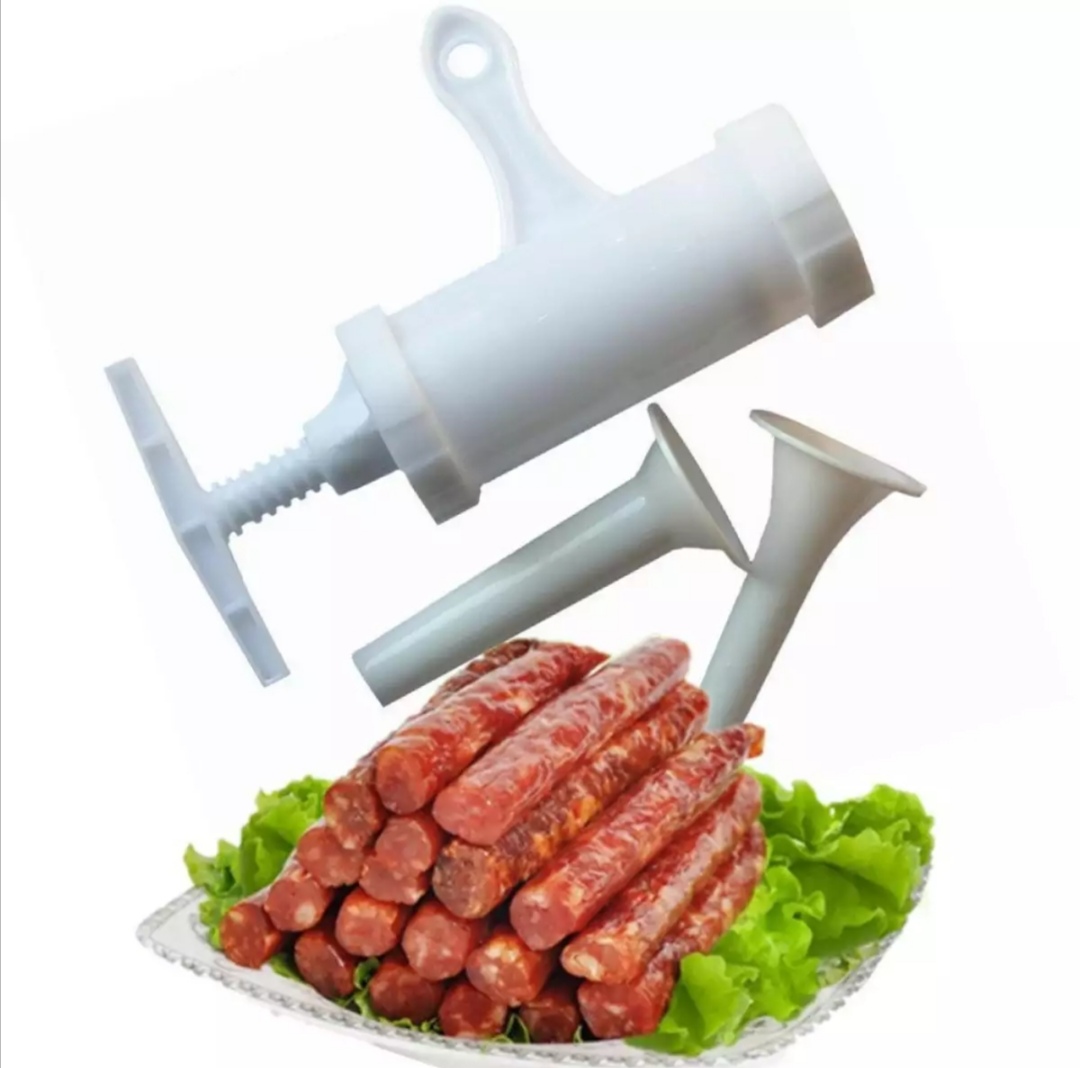 Dụng cụ làm xúc xích, lạp xưởng, lòng dồi tại nhà. Khuôn nhồi xúc xích tiện dụng, Có 2 đầu tuỳ chọn (QK-116)