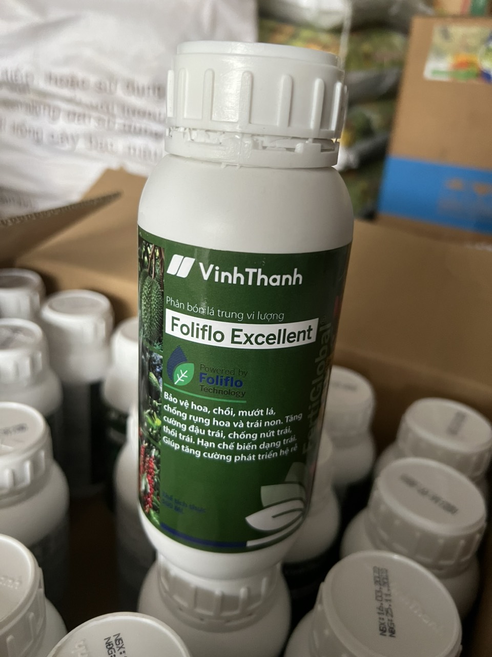 Phân bón trung vi lượng Foliflo Excellent phân bón canxi bo kẽm