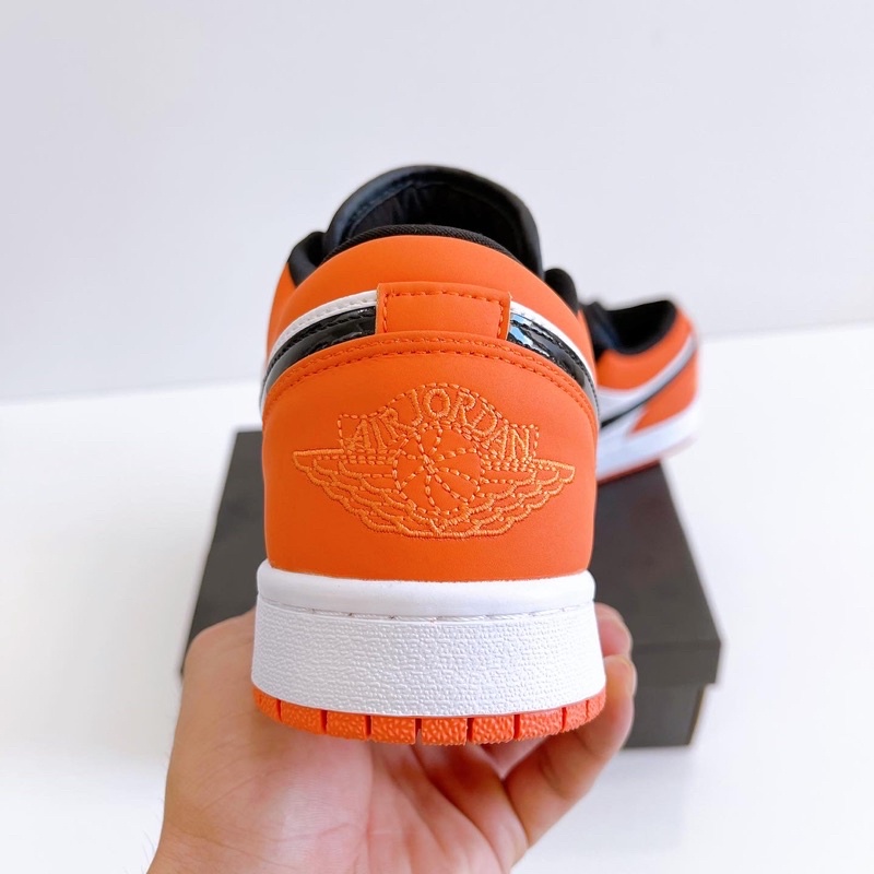 Giày sneaker cổ thấp | J0rdan 1 Low Cam đen