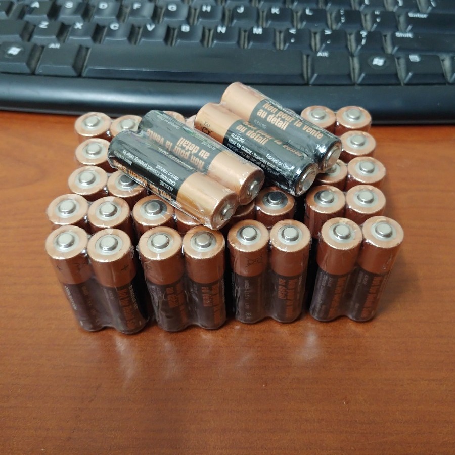 Vỉ 2 viên pin alkaline aa và aaa duracell