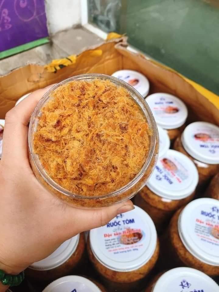 ruốc tôm tép Bà Chanh ăn ngon dễ nghiền