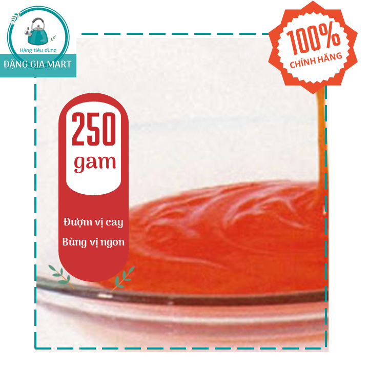 Tương ớt Chinsu 250g thơm cay tròn vị