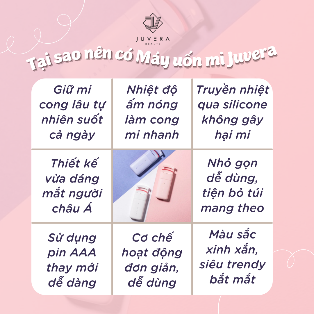Máy uốn mi JUVERA