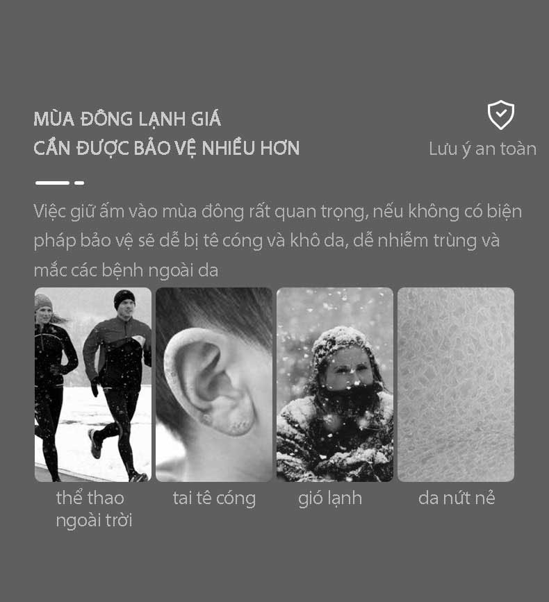Băng đô chụp tai lông cừu siêu ấm