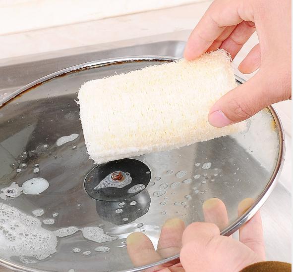 [HCM]Đồ rửa chén bằng xơ mướp