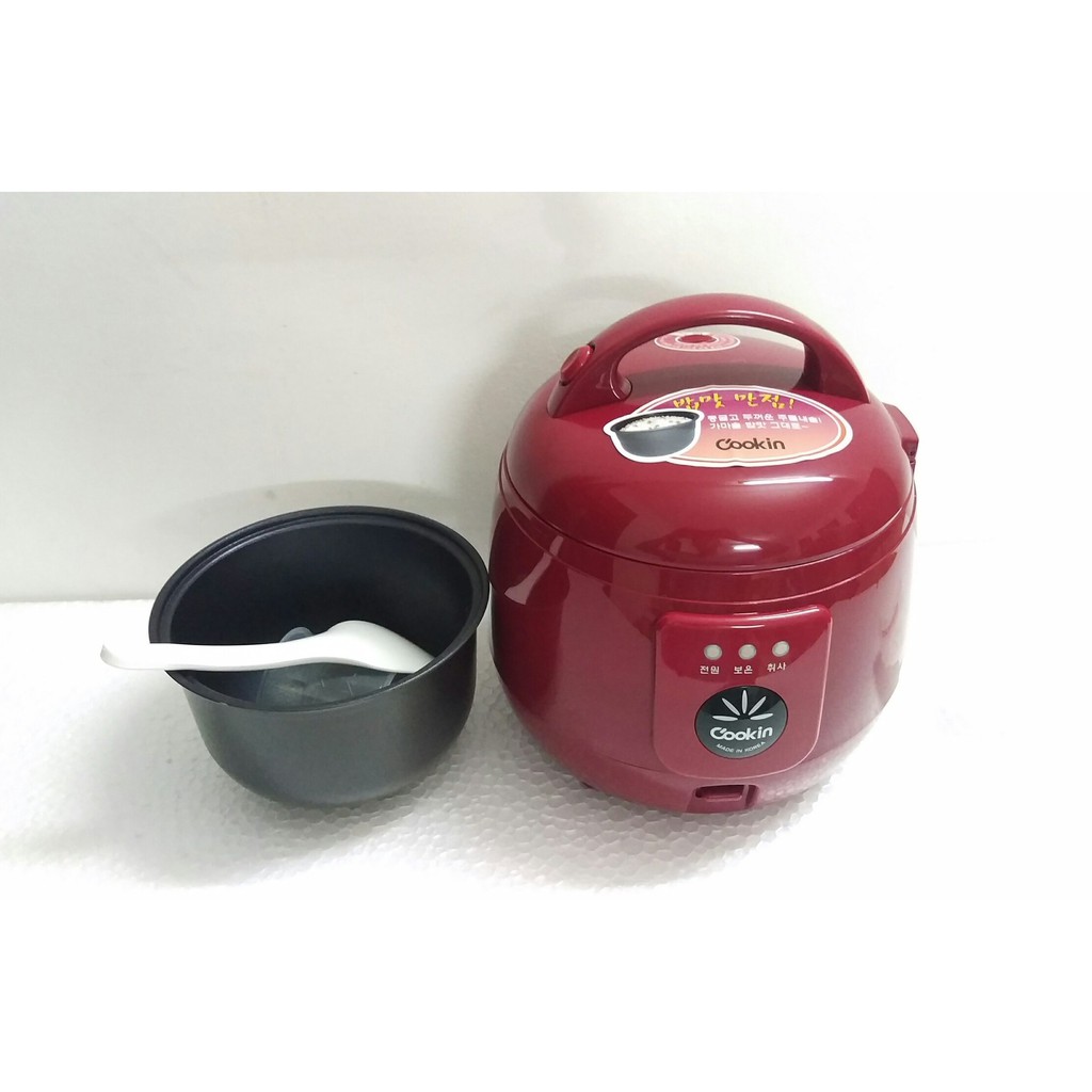 NỒI CƠM ĐIỆN COOKIN RM-NA05 0.54 lít (Đỏ) - Hãng phân phối