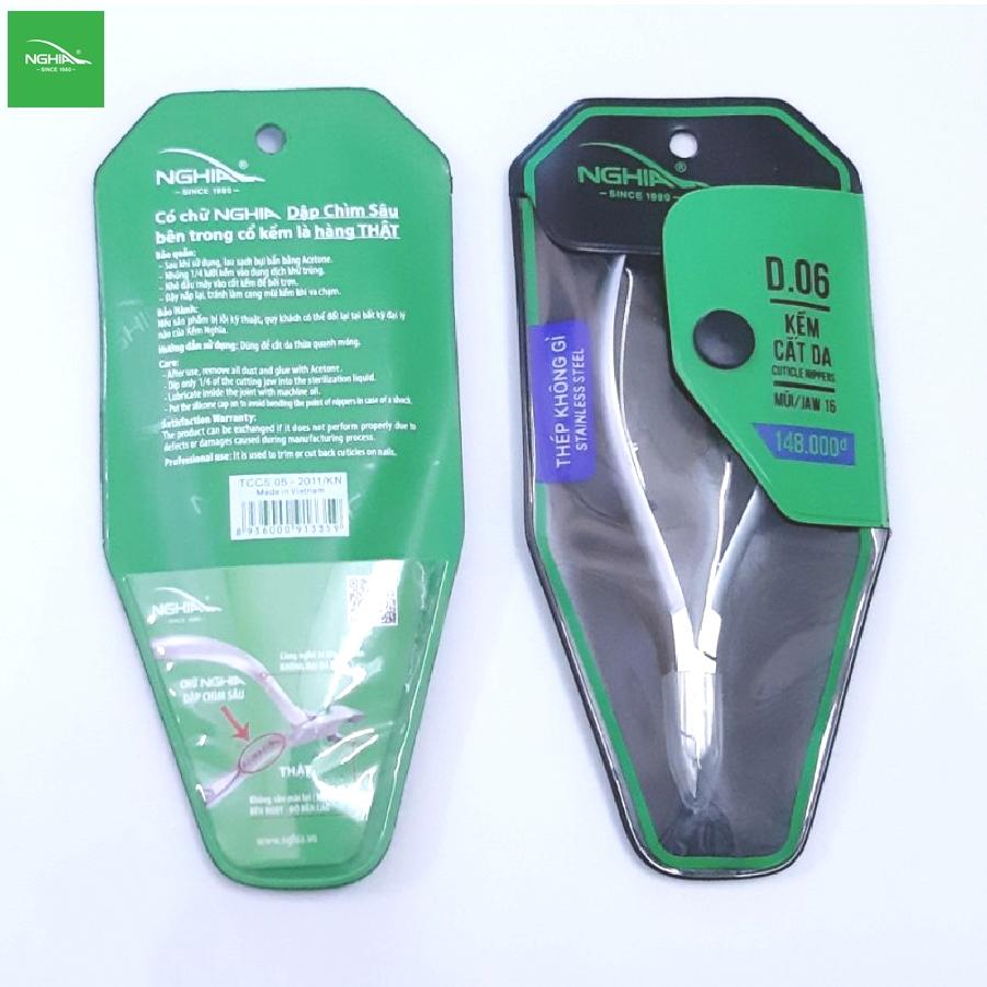 KỀM NGHĨA CẮT DA THÉP KHÔNG RỈ D-06